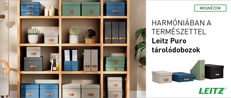 LEITZ Puro tárolódobozok