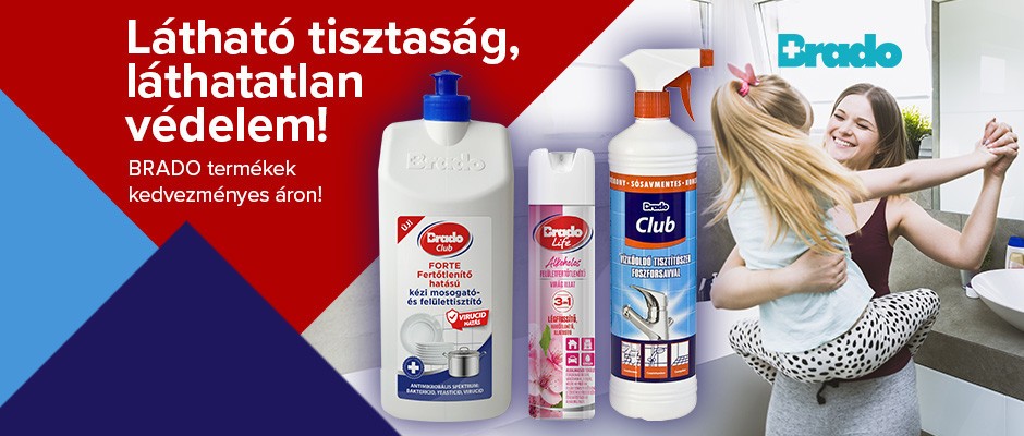 BRADO termékek kedvezményes áron