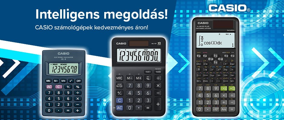 CASIO számológépek kedvező áron