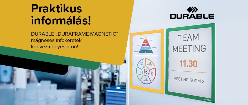 DURABLE infokeretek akciós áron
