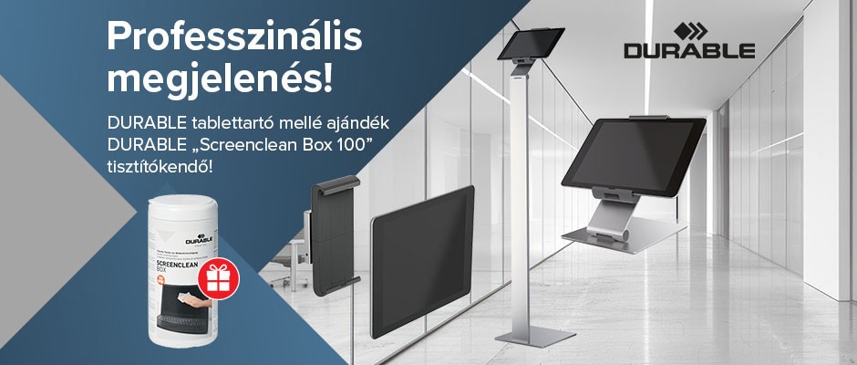 DURABLE ajándékakció!