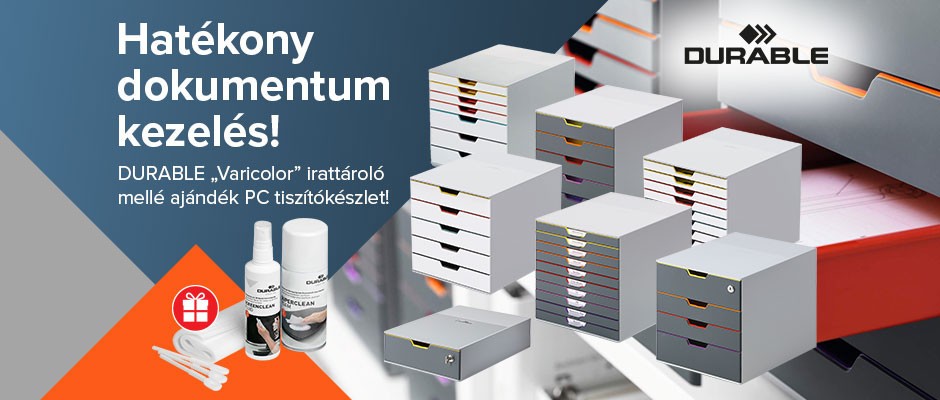 DURABLE ajándékakció!