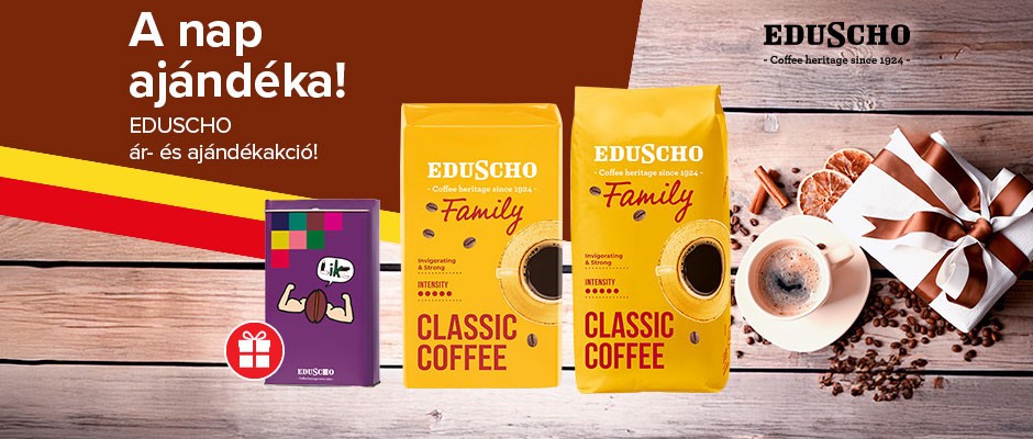 EDUSCHO ár- és ajándékakció!