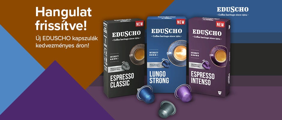 Új EDUSCHO kapszulák kedvezményes áron