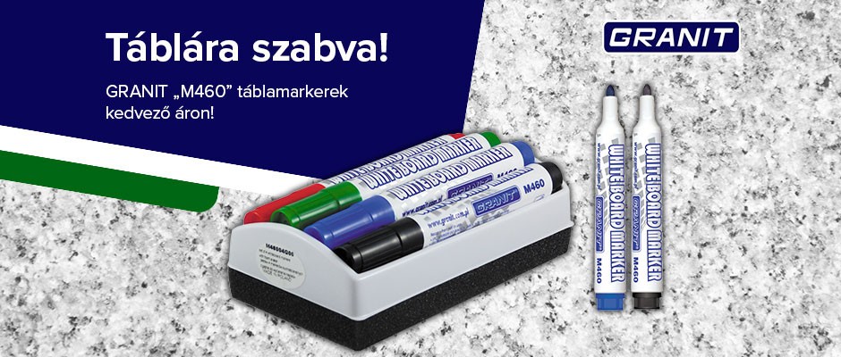 GRANIT M460 táblamarkerek kedvező áron!