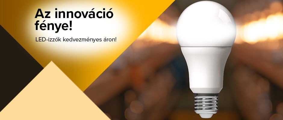 LED-izzók kedvezményes áron