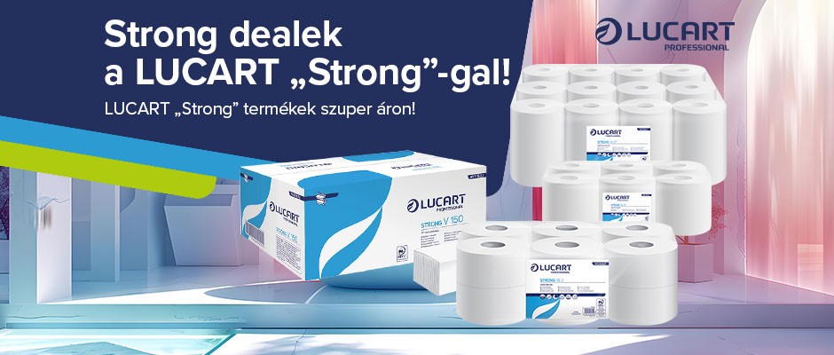 LUCART Strong termékek szuper áron
