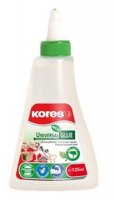 Univerzális ragasztó, 125 ml, KORES, "Eco"