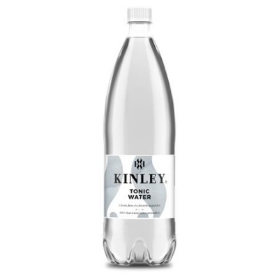 Üdítőital, szénsavas, 1,5 l, KINLEY, tonic-citromfű