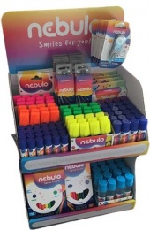Display, feltöltött, verzió 3, NEBULO