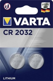 Gombelem, CR2032, 2 db, VARTA